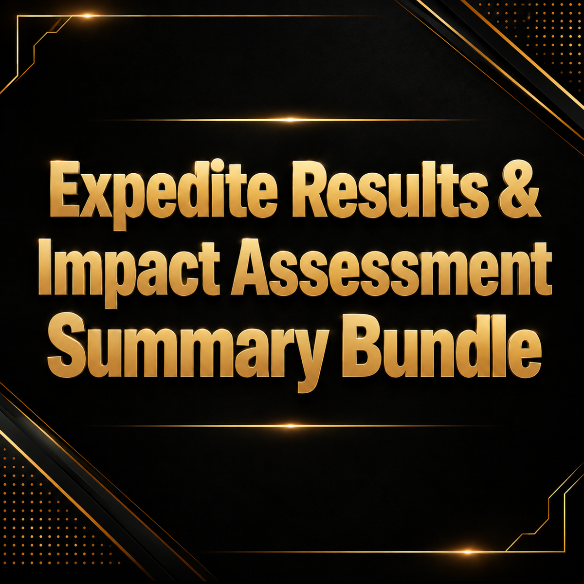 Expedite Review & Book Evaluation Report Bundle