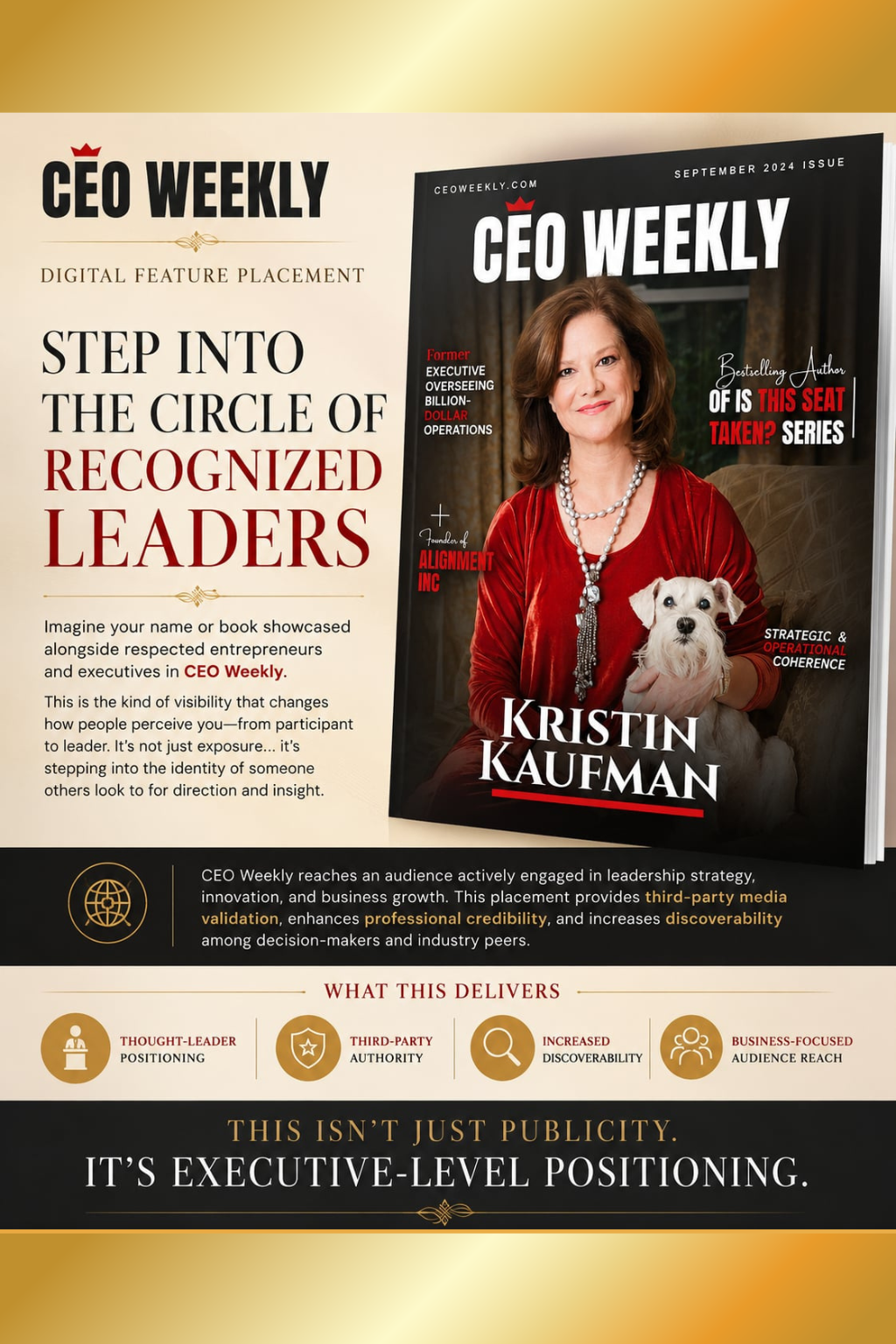 CEO Weekly Magazine Feature