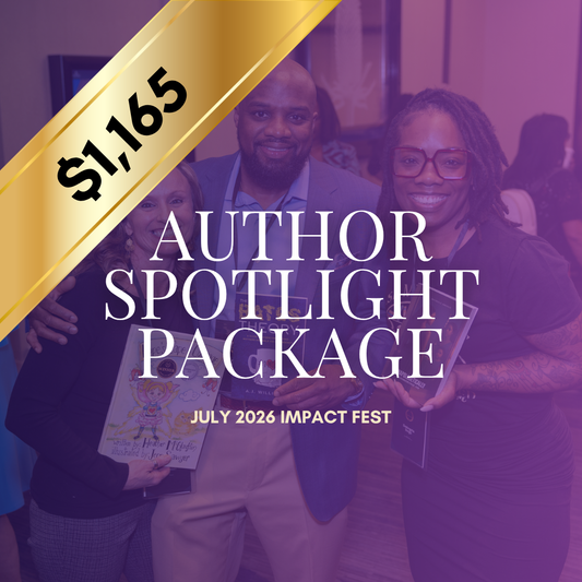 Author Spotlight Package - July 2026 Impact Fest