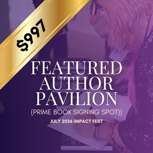 Featured Author Pavilion (Prime Book Signing Spot) - July 2026 Impact Fest