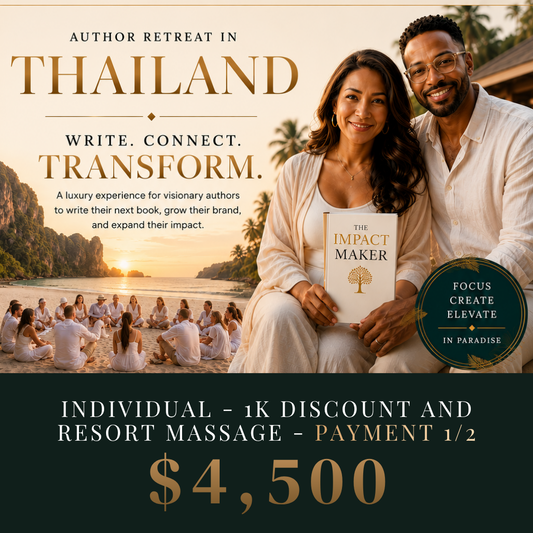 Thailand Retreat 2027 - Individual - 1k discount and resort massage - Payment 1/2