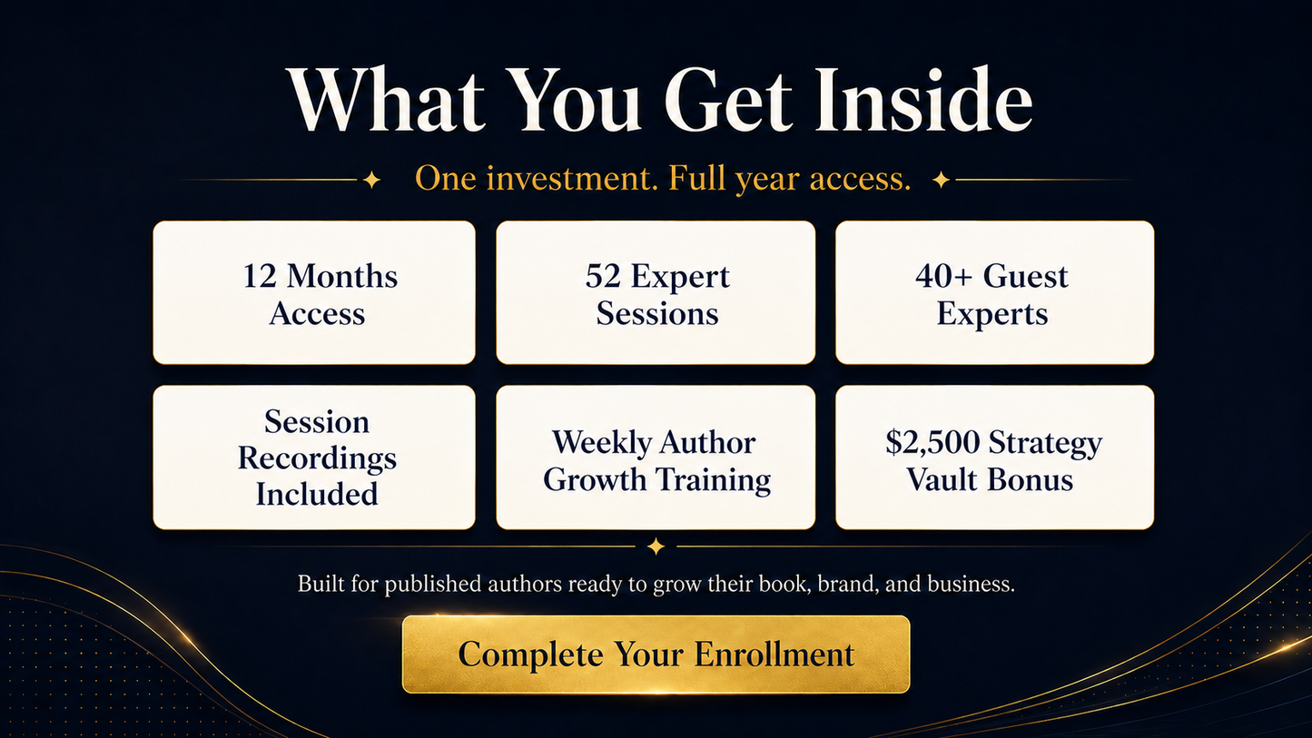 The Author Business School 1 Year