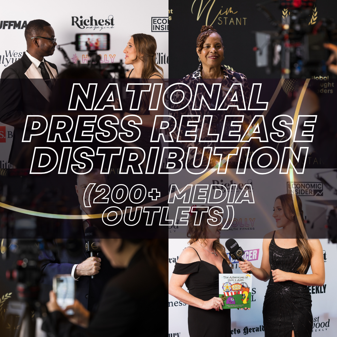 National Press Release Distribution (200+ Media Outlets)