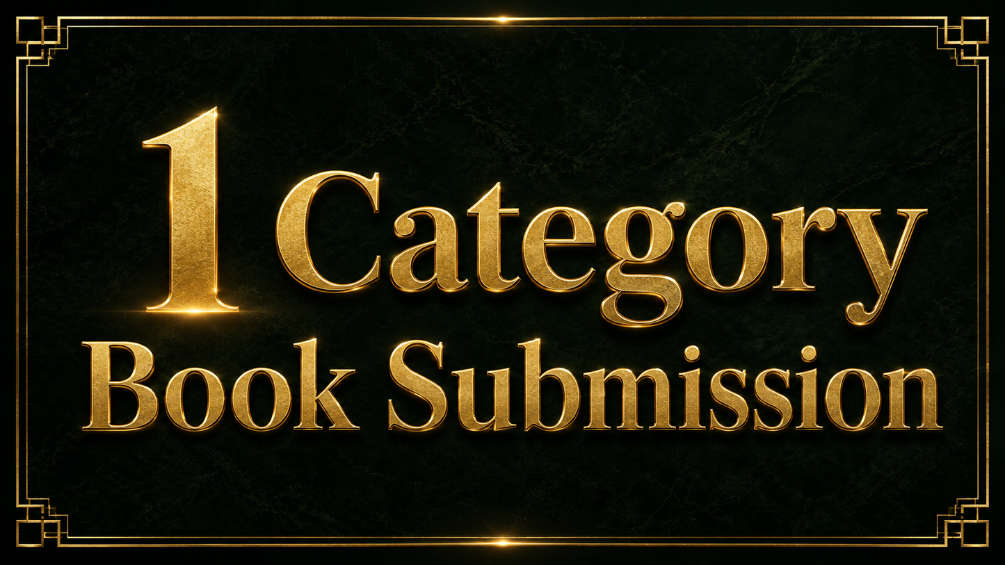 1 Category Book Submission — Author of the Year 2027
