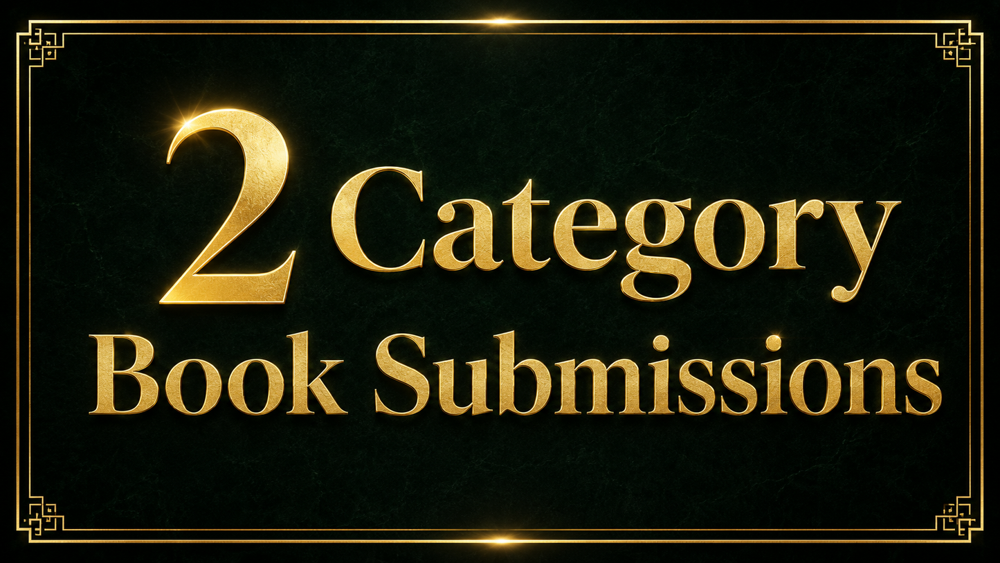 2 Category Book Submissions — Author of the Year 2027