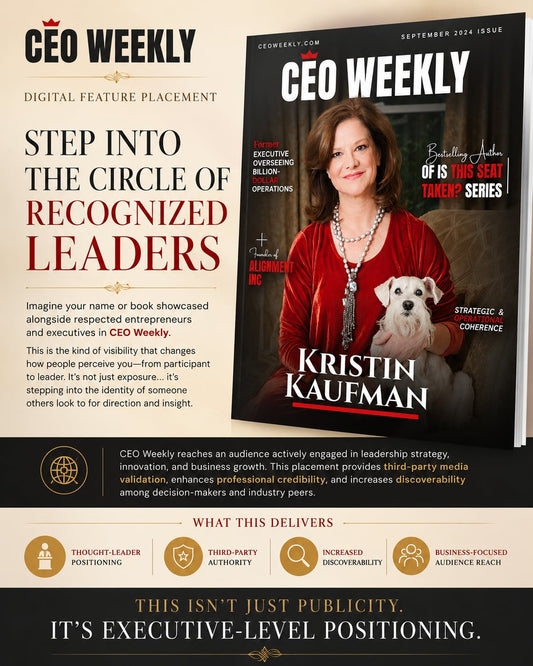 CEO Weekly Magazine Feature