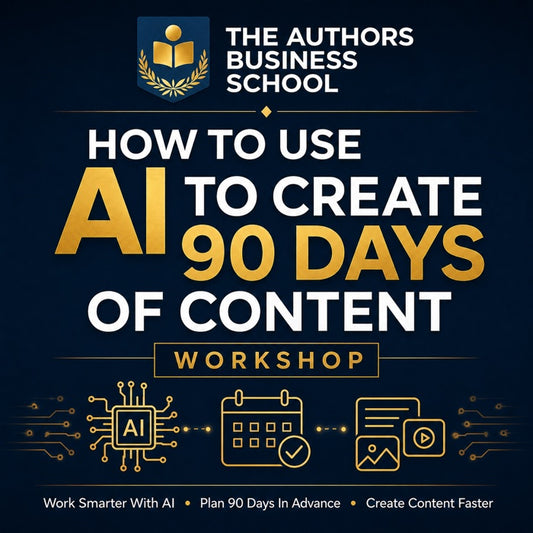 How to Use AI to Create 90 Days of Content — TABS Workshop